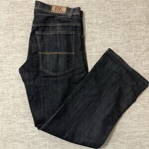 Vintage Y2K Rich Kids Jeans Co Mens Blue Baggy Skate Jeans 36x32